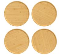Piatti per Pizza 4 pz Ø32x1,5 cm in Bambù