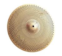 Piatti per Tamburi Piatti Dal Suono Basso Piatti Crash Silenziosi Da 16" Per Strumenti A Percussione, Pratica Della Batteria (Color : B)