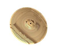 Piatti per Tamburi Piatto Muto Lucidante Piatto Crash Color Oro Da 16'' Piatti A Basso Volume Per Batteria Jazz
