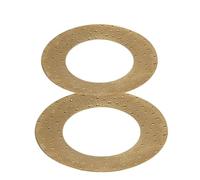 Piatti piani in ceramica, piatti piani in porcellana goffrata con bordo dorato, smalto altamente lucido, bianco puro, piatti per bistecca, ristorante, cucina di casa (gold 2pcs, 9inch)