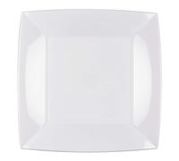 Piatti Piani Nice Quadrati Colorati PP 25 pz Riciclabili Gold Plast per Feste