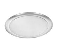 Piatti Piani Pizza Ø 28 Cm Argento Alluminio - 100 Unità