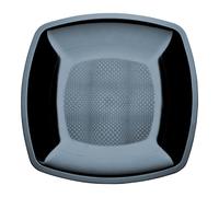 Piatti Piani Square Quadrati Colorati Riciclabili 23cm 25pz - GOLDPLAST - Feste