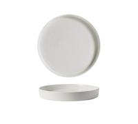 Piatti Piatto piano bianco Piatto da portata Piatto piano in ceramica Piatto piano occidentale con bistecca Stoviglie Per La Cena(12in)