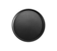 Piatti Pizza 24.5/26/28/32 centimetri In Acciaio Al Carbonio antiaderente Pizza Teglia Stampo Bakeware Piatto Piatto Profondo Strumenti Vassoio Rotondo Vassoio Pan di Cottura grandi(26cm no hole)