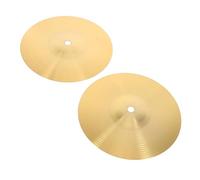 Piatti Ride 2 Pezzi Piatti Per Batteria In Ottone Da 8 Pollici Jazz Crash Set Accessori Per Strumenti Musicali Pratici Per Forniture In Metallo(Type1)