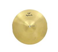 Piatti Ride Piatto Professionale In Lega Di Ottone 8 10 12 14 16 18 20 Pollici Crash Ride Hi Hat Per Principianti Che Praticano Il Gioco(10 Inch)