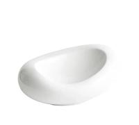 Piatti riutilizzabili Stoviglie creative in ceramica bianca, vassoio di stoccaggio piatti freddi per la casa, forniture da cucina dell'hotel, piatti piatti freddi piatti da insalata per la Cui