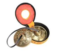 Piatti tibetani Tingsha facili da suonare, decorazione per yoga, campane leggere tipo A