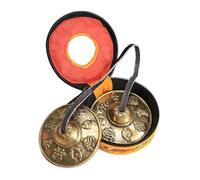 Piatti tibetani Tingsha facili da suonare decorazione yoga leggero campane stile B