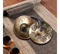 Piatti tibetani Tingsha per amici Campane leggere da meditazione in ottone