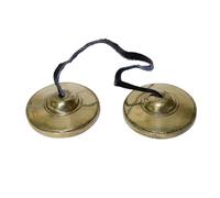 Piatti Tingsha tibetani fatti a mano, campane in ottone per meditazione, yoga e guarigione, toni puri di risonanza per pratiche di consapevolezza