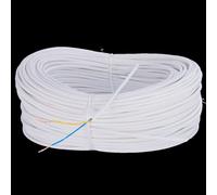 Piattina cavo parallelo rosso e nero da 0,75 mm bobina da 100mt