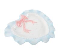 Piattini Da Piatto Di Frutta Vassoio Ceramica Piastra Forma Cuore