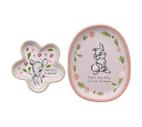 Piattini Disney di alta qualità, con licenza autentica, Forest Friends (set da 2