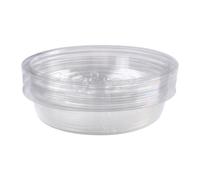 Piattini in plastica trasparente resistenti per le tue piante in vaso scegli tra