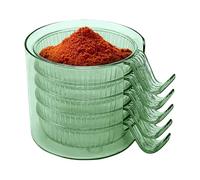 Piattino per salsa di soia,Vassoio per salsa in rilievo,Assortimento di piatti per condimenti | Per condimento barbecue cucina sala da pranzo tè antipasto