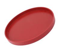 Piattino per TÃ¨ in Legno Rotondo 24cm Verde e Rosso per Casa e Tisana