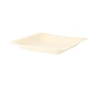 Piattino Piano Bio Quadrato in Legno 14x14 cm 50pz - GARCIA DE POU - Dolce
