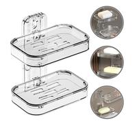 Piattino Porta Sapone Bagno Saponetta Da Muro Portasapone Doccia