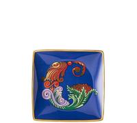 Piattino Quadrato Blue Lettera G Versace Holiday Alphabet