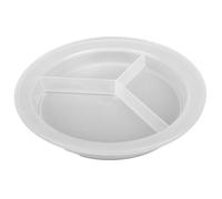 GIMA Base antiscivolo per piatti con sistema sottovuoto brevettato, bianca, 28935