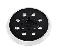 Piatto abrasivo da 125 mm con velcro per Bosch, piastra abrasiva da 125 mm con velcro, accessori per levigatrice orbitale PEX 300/400 AE/4000 AE/AdvancedOrbit 18(bianco)