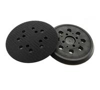 Piatto abrasivo da 125 mm per Bosch, piastra abrasiva da 125 mm, accessori per levigatrice orbitale PEX 300/400 AE / 4000 AE/AdvancedOrbit 18 (nero)