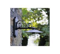 Applique Esterno Contemporanea Antique Alluminio E Porcellana Grigio 1 Luce E27