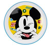 PIATTO ANTISCIVOLO PREMIUM BICOLORE MICKEY MOUSE Stor