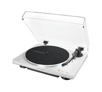 Piatto audio Audio-Technica AT-LP70XBT Giradischi con trasmissione a cinghia Argento, Bianco Completamente automatico [AT-LP70XBTWS]