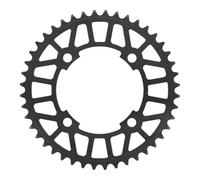 Piatto BMX 4bra d.104 Stronglight 44dts mono nero (per catena 1-2 x 3-32)