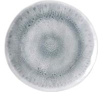Piatto Brunner Dinner plate ø 25 cm Colore: grigio/bianco