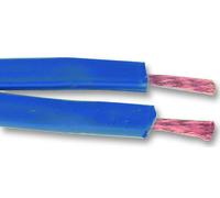 Piatto Cavo Altoparlante 2X 1.0MM ² Ofc 100M Bobina Blu Per Pro Potenza