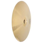 Piatto Crash per Batteria Jazz, Lega Ottone Oro, 1 Pezzo | Finitura Classica Placcata, Suono Caldo e Accenti Netti, per Pratica e Busking, Compatibile Asta