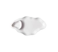 Piatto creativo per gnocchi da 30,5 cm, piatti piani a forma speciale per gamberi e aceto bolliti, perfetto per ristoranti e feste a casa, piatto da portata da 35,5 cm