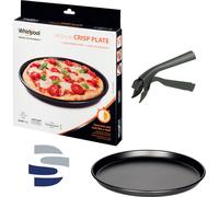 PIATTO CRISP MICROONDE WHIRLPOOL BASE 29 Cm + PINZA MANIGLIA