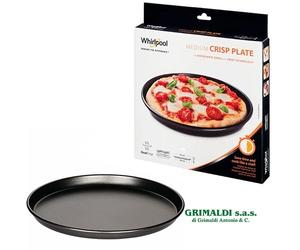 PIATTO CRISP ORIGINALE DIAMETRO 31cm MICROONDE WHIRLPOOL MEDIUM CRISP PLATE