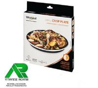 PIATTO CRISP ORIGINALE WHIRLPOOL BASE 25cm BORDO 27cm AVM 250 SMALL CRISP PLATE