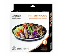 PIATTO CRISP WHIRLPOOL MICROONDE AVM305 LARGE PLATE 32x30,5x2,5 cm CRISP SERIES