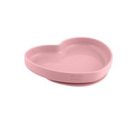 Chicco Piatto a Cuore in Silicone con Ventosa Antiscivolo 9m+, Piatto Pappa Neonato Infrangibile in 100% Silicone Alimentare, Senza BPA, Lavabile in Lavastoviglie e Sicuro per Microonde