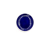Piatto da Banchetto L, Bianco/a Righe Blu Scuro