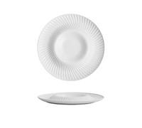 Piatto da Cena Piatti Piatto Piatto da portata in ceramica bianca for antipasti, dessert, torta, ristorante, hotel giapponese, stoviglie occidentali 10 pollici Piatto Piatto Piatti piani Impilabili