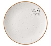 Piatto da dessert in ceramica beige, 20 cm