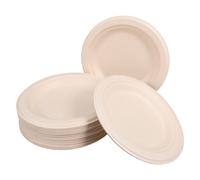 Piatto da dessert piatto di carta usa e getta da 6 pollici per stoviglie da