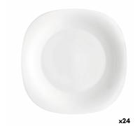 Piatto da Dolce Bormioli Rocco Parma Bianco Vetro [24 Unità]