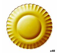 Piatto da Dolce Duralex Picardie Cristallo Ambra Ø 20,5 cm [48 Unità]