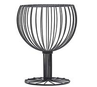 Piatto da frutta creativo Ciotola for frutta in filo metallico a forma di bicchiere vino Piatto for Cestino for verdure Dessert Pasticceria Alzata for torta for matrimonio, Natale/festa compleanno