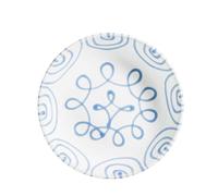 Piatto Da Minestra Gmundner Ceramica Blu Fiammato Cup 20 Cm