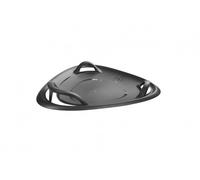 Piatto da neve Meteor in plastica antracite 60 cm